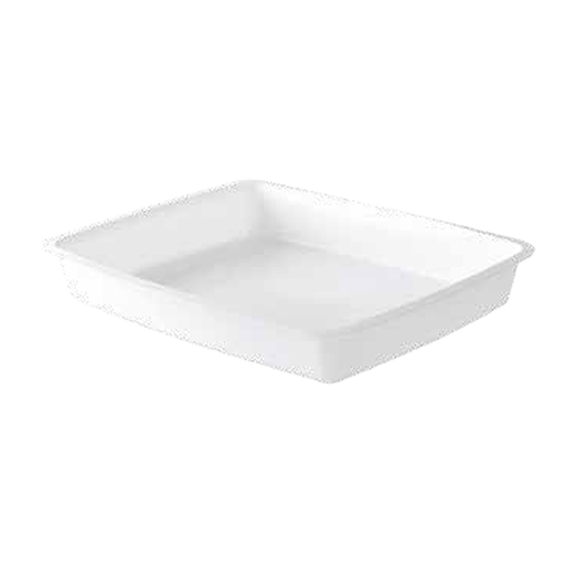 [EN0265] Barquette gastronome injectée blanche PP 1/2 H48/140 (PCB1)