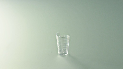[EN0321] Verrine /50 mise en bouche verre spiral cristal (PCB6)