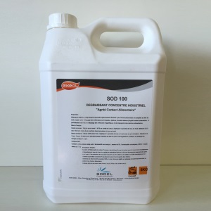 [EV0051] Shampoing Véhicules Alimentaire ECOLOGIQUE DET 8 ECO OPTIMISE  bidon de 5L