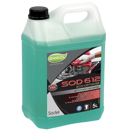 [EV0054] Shampoing automobile multi - ECO-OPTIMISE  SOD612 bidon de 5kg