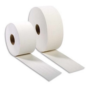 [HY0010] Papier toilette maxi jumbo ouate lisse 350 m — lot de 6