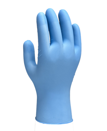 [HY0063] Gant nitrile bleu non poudré taille S — boîte de 100