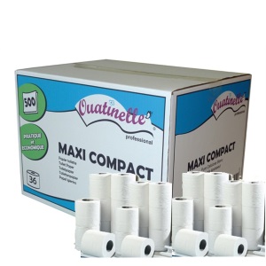 [HY0097] Papier toilette Maxi Compact ouate 75 m — 24 rouleaux