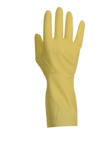[HY0154] Gant MENAGE JAUNE L la paire