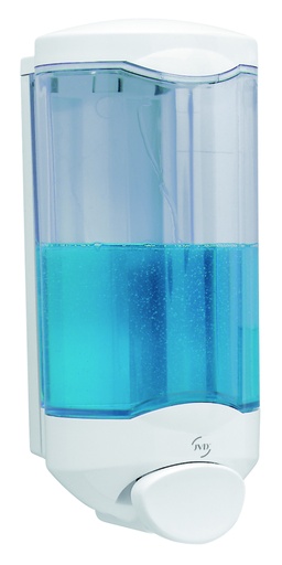 [HY0192] Distributeur de savon et gel hydro à réservoir CRYSTAL 1 L translucide