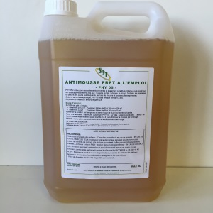 [IB0007] Anti-mousse toiture et terrasse PAE PHY05 — bidon 5 L