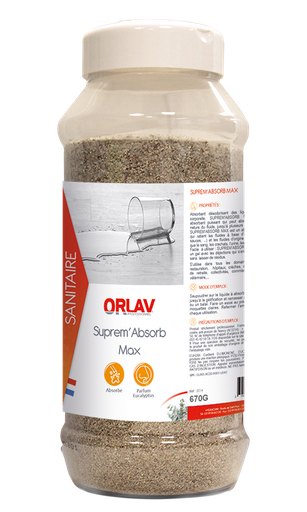 [IB0153] Absorbant Rapide Granule  SUPREM Absorb Max (PCB8)