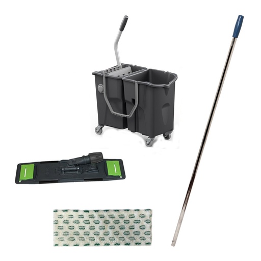 [MN0099] PACKS CHARIOTS CLEVY vert 2X15 L