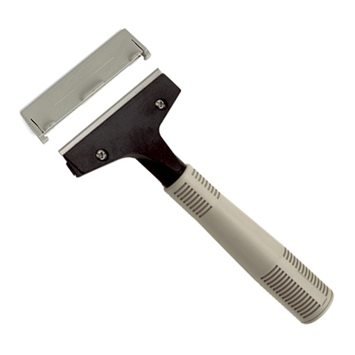 [MN0216] Grattoir vitre/sol 10cm poig plast 15cm