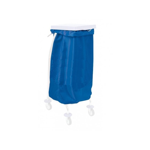 [MN0330] SAC A LINGE UNI BLEU HAUTEUR 100CM TISSU SCLETEX (PCB50)
