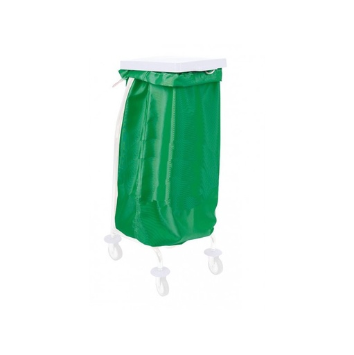 [MN0332] SAC A LINGE UNI VERT HAUTEUR 100CM TISSU SCLETEX (PCB50)