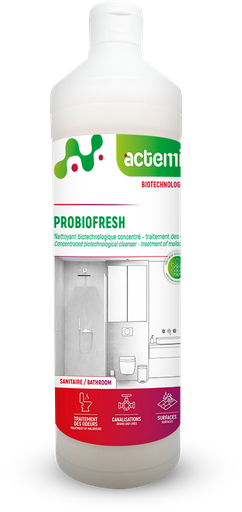 [DE0266] Nettoyant probiotique anti-odeurs canalisations & sanitaires — Probiofresh 1 L