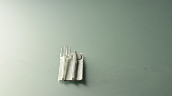 KIT couteau/fourchette/serviette