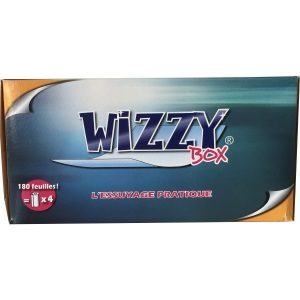 Essuie Mains Toutes Surfaces - Wizzy Box - 180 Feuilles