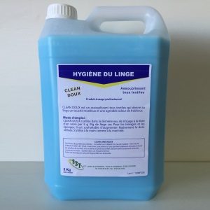 Assouplissant textile - CLEAN LINGE DOUX - 5 litres